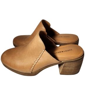 Lucky Brand Tan Women's Mules